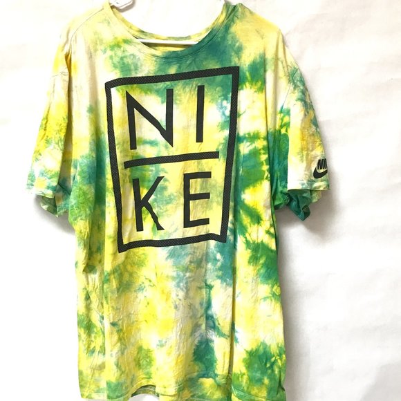 Nike Other - NIKE Tye Dye Acid Wash Athletic Tee T Shirt